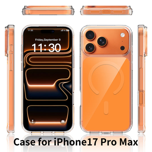 SaeediX Magnetic Shockproof Case – For iPhone 16 Pro Max & 17 Pro Max
