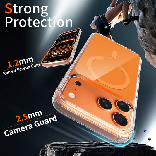 SaeediX Magnetic Shockproof Case – For iPhone 16 Pro Max & 17 Pro Max