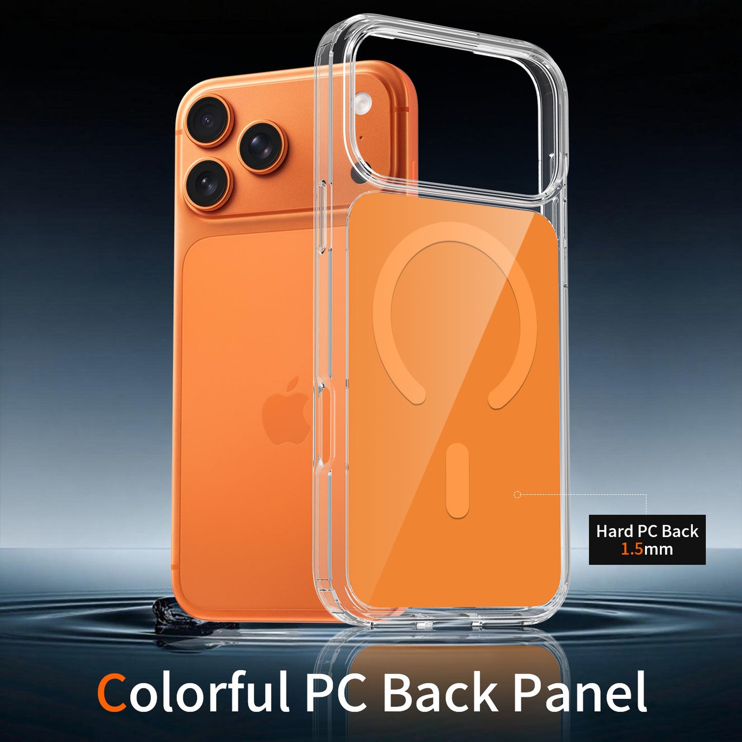 SaeediX Magnetic Shockproof Case – For iPhone 16 Pro Max & 17 Pro Max