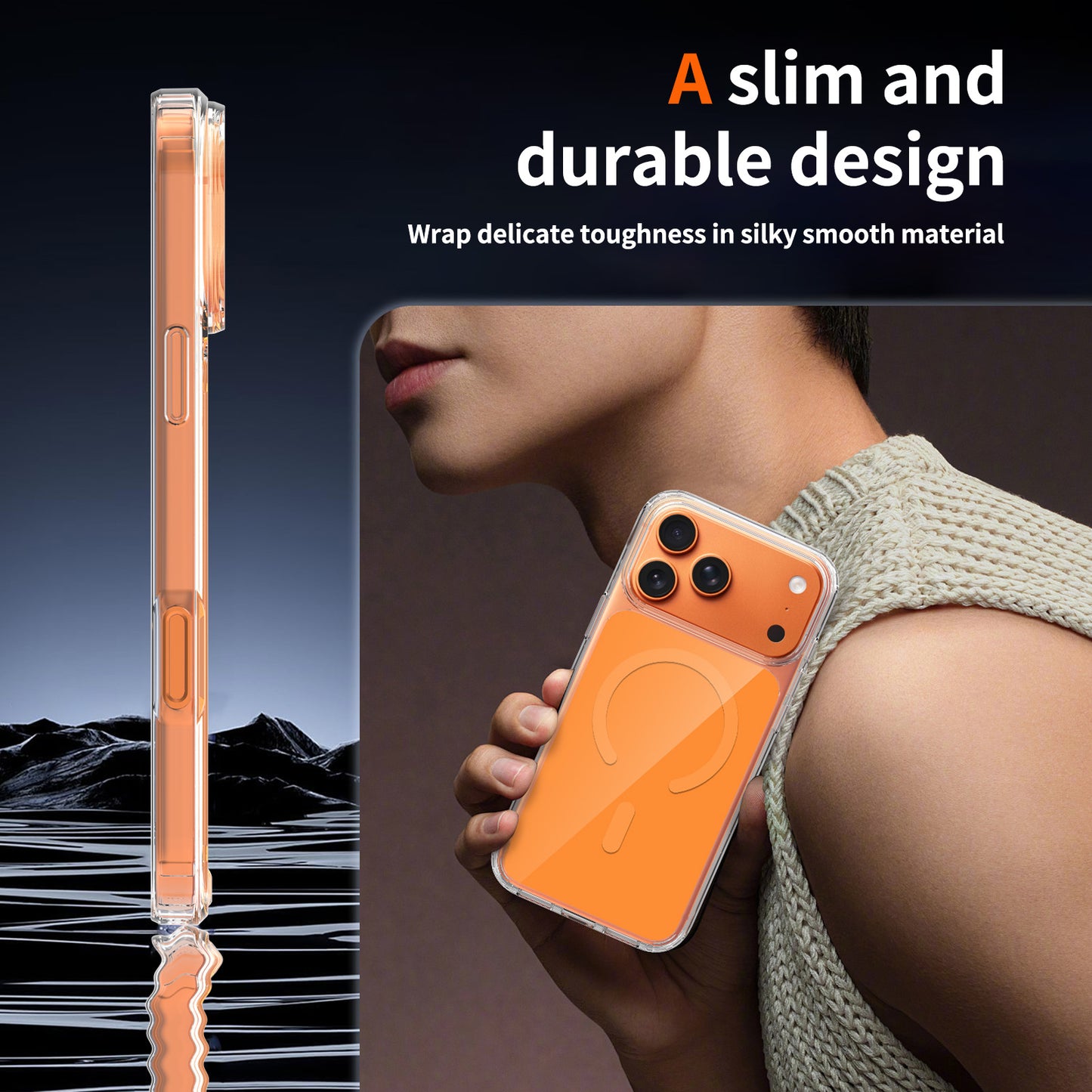 SaeediX Magnetic Shockproof Case – For iPhone 16 Pro Max & 17 Pro Max